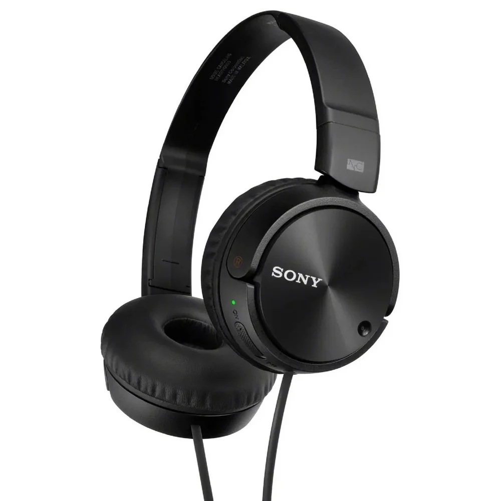 Sony Noise Canceling On-Ear Wired Headphones (MDRZX110NC)